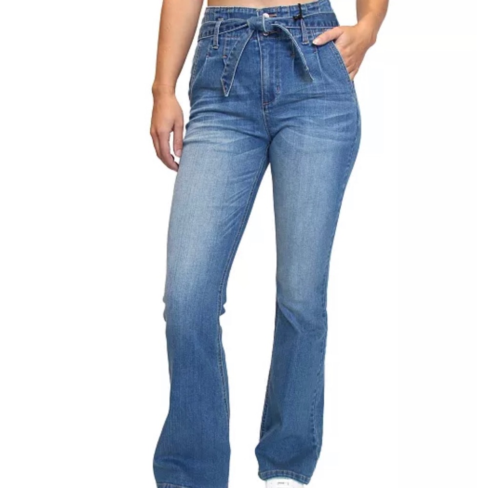 Brand New Paperback waist flare jeans